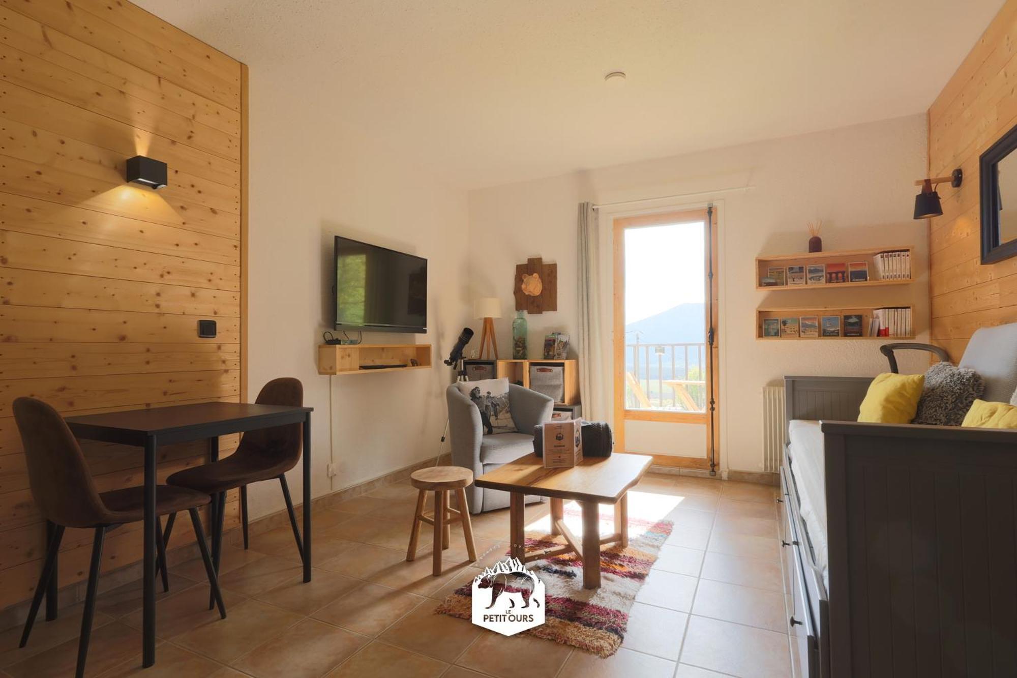 Le Petit Ours & Le Petit Cerf - Studios Vue Lac & Montagnes Les Angles  Esterno foto