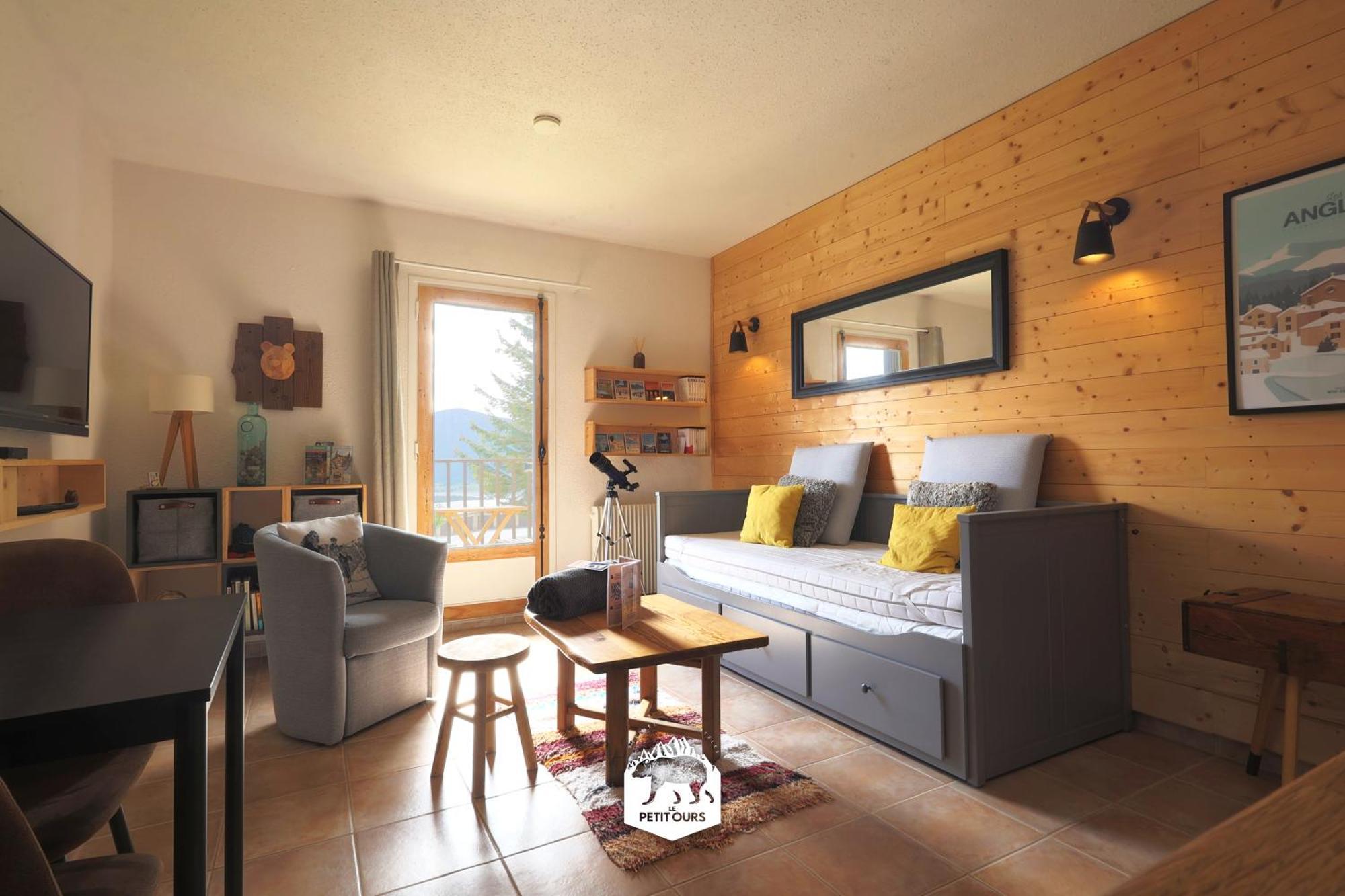 Le Petit Ours & Le Petit Cerf - Studios Vue Lac & Montagnes Les Angles  Esterno foto
